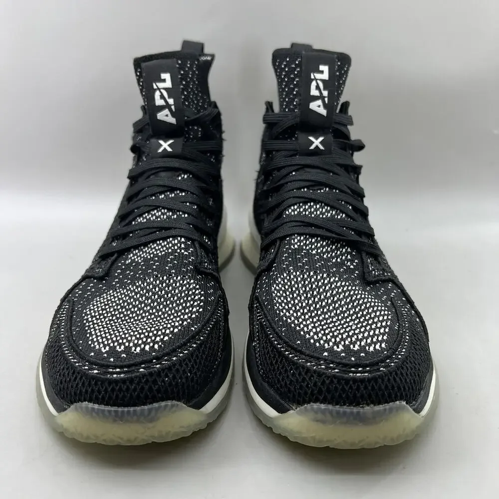 APL Concept X Basketball Shoes Women Size 7 Black White High Top Comfort Sneaker